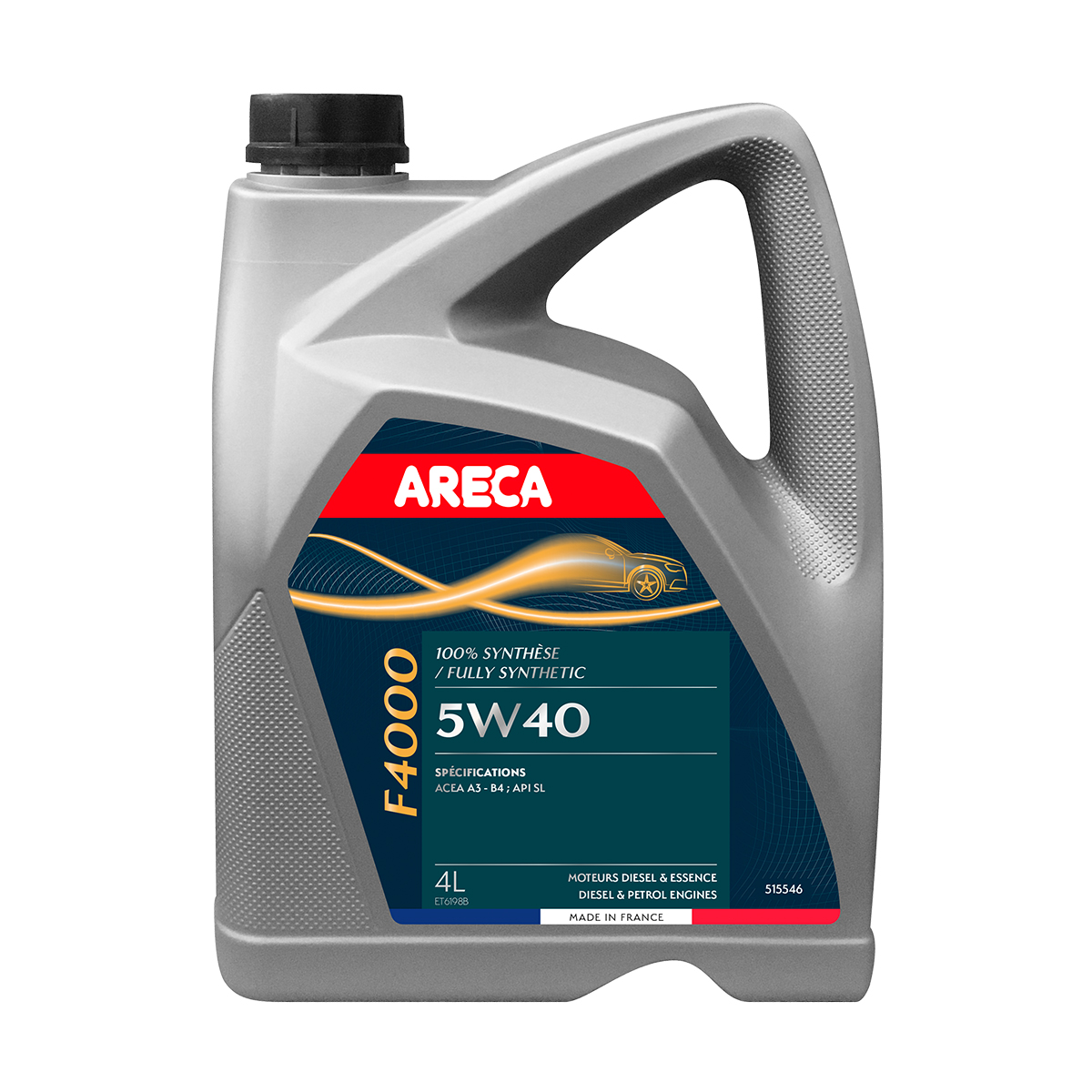 Олива моторна ARECA F4000 5W-40 4 л